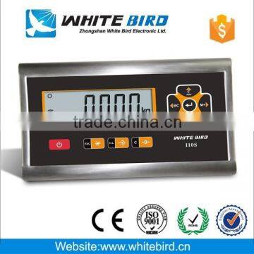 New Waterproof Stainless Steel Weighing Indicator I10 portable weighing indicator manufacturer