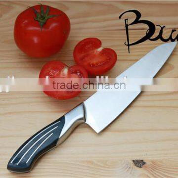 All-steel handle best price good quality kitchen knife /chef knife BD-K6679