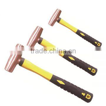 High quality brass mallet hammer; Die forged;China Manufacturer;OEM service; DIN Standard; No MOQ