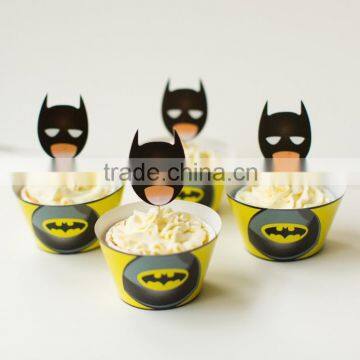 Cartoon Birthday Cakecup Party Supplies For Kids