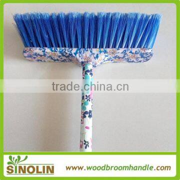 SINOLIN platic broom with high quality iron broom handle