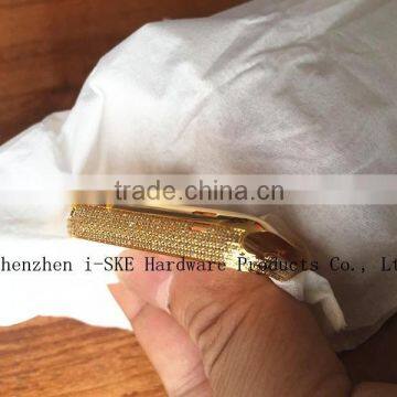 Wholesale For Apple Watch 24kt Real Gold Plating Housing,for Apple Watch Crystal Housing in Gold photo-4