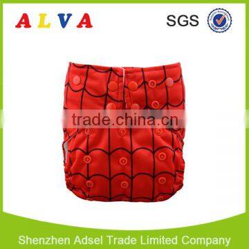 Alva 2016 New Design Double Colorful Snaps Baby Cloth Diaper Wholesale Baby Nappy photo-5