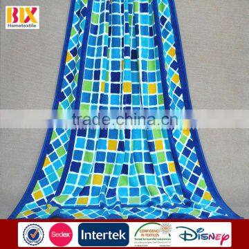 textiles fabric  2015 Hot Sale 100% cotton custom made beach towels