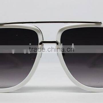 2016 New Style Double Bridge Fashion Unisex Plastic Sunglasses