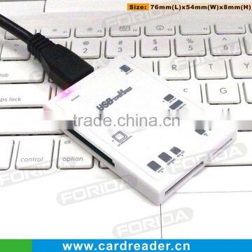 All in one usb 3.0 card reader high speed for TF SD MMC MS M2 XD cards