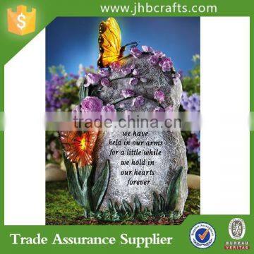 Hotsale Handmade Pet Memory Garden Stone Decoration