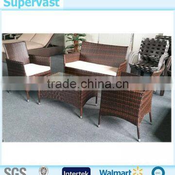 Promotional Cheap 4PC Conversation Outdoor Rattan Furniture