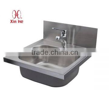 NSF Stainless Steel Hand Sink, Wall Mounted Stainless Steel Hand Wash Sink for Commercial Kitchen photo-2