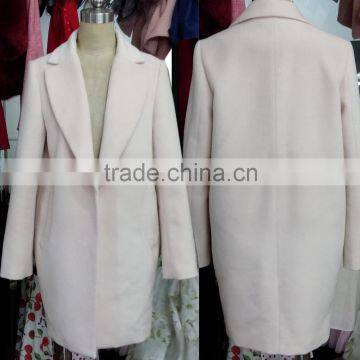 Ladies Wear To Work Elegant Wool TRENCH COAT Blazer Winter Women Outwear Factory Directly Wholesale Manufacturer Guangzhou