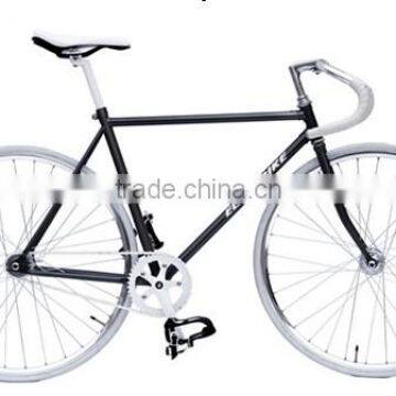 VINTAGE black and white ! 700c road bicycle, color fixed gear bicycle