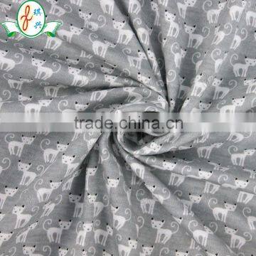 sleepwear fabric 95 cotton spandex fabric