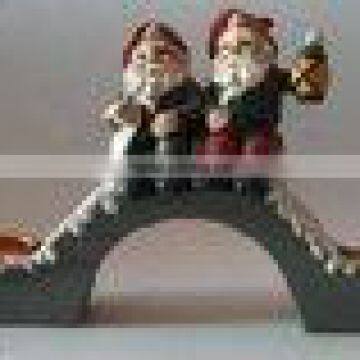 santa claus with the hump bridge