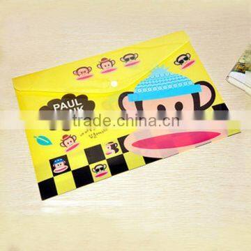 XG-50021 plastic file folder glitter file folder envelope file folder