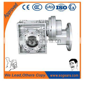 worm screw and worm wheel gear box