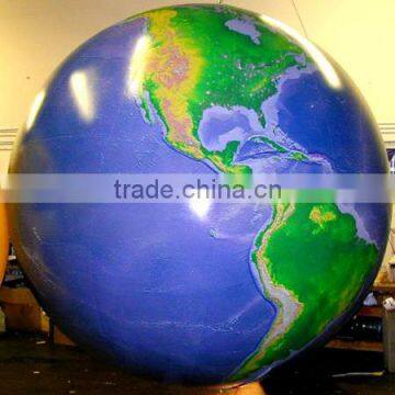 Earth custom made helium balloons,flying helium party balloon