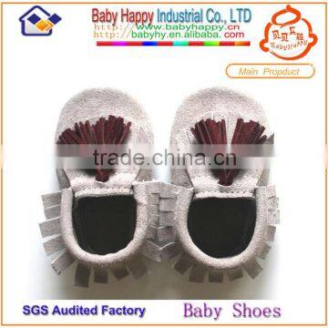 shenzhen leather moccasins baby OEM Shoes