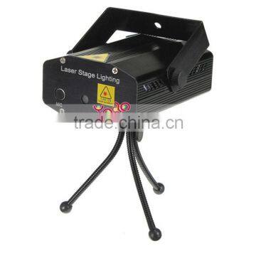 Fantastic Mini Starry Sky Style Green & Red Light LED Stage Light With Remote Controller Black photo-6