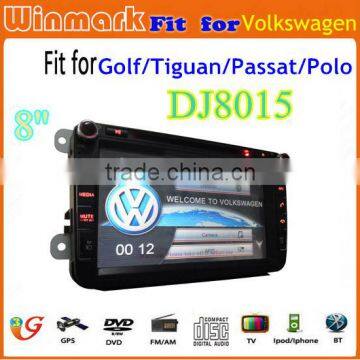 Winmark 8" HD Touch screen Car DVD GPS special for skoda/vw/seat DJ8015