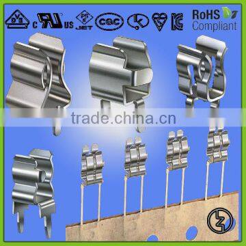 Clip holder for tube 5*20 glass fuse