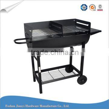 Large Charcaal Barbecue Simple Grill with Wheels