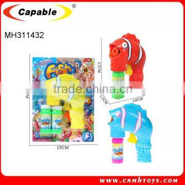 wholesale fish shaped bubble gun toy