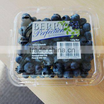Blister disposable box food container plastic packaging frozen fruit tray