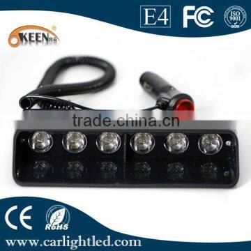 High Power 12V DC Led Light Bar Red Blue Police Warning Lights Emergency Lamp