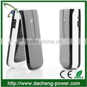 cheap solar automatic mobile charger for cellulars with polymer cell 1350mAH