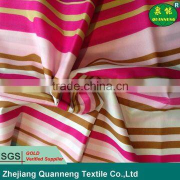 chinese best selling hot products 100% ployester color stripe classic home textile fabric