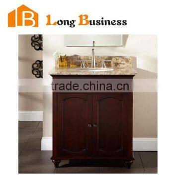 LB-LX2164 High Quality Solid Wood Wholesale Bathroom Vanity