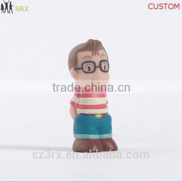 custom your own design cartoon toy/7cm plastic cartoon toy for promotion