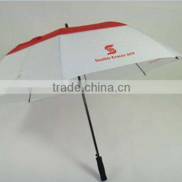 great factory maks 60" arc double layers automatic shenzhen golf umbrella