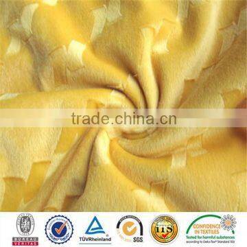 single side brushed 100%poly cartoon printted soft coral fleece fabric