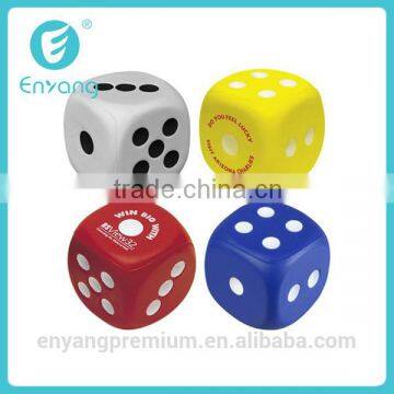 2014 New Arrival Cheap High Quality Cute Anti Stress Colored Dice