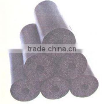 Plastic foam pipe