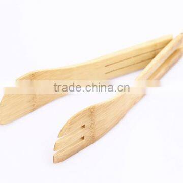 Outdoor Foldable Bamboo Fish Meat Tong