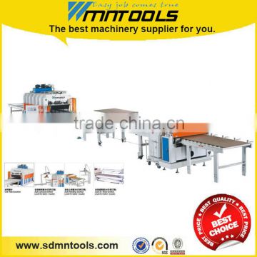 Veneer laminating hot press machine