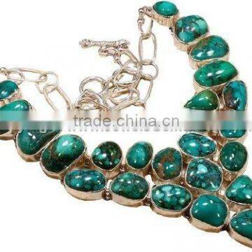 A2734 C006 Chinese Turquoise Jewellery, beaded necklaces