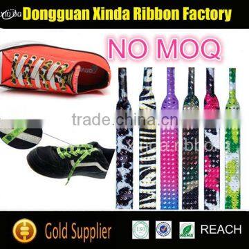 1/4" Fashion Flat Glitter Shoelaces