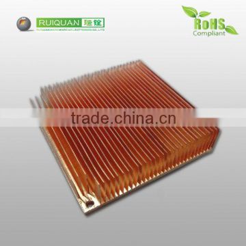 High precision extruded aluminum heatsink