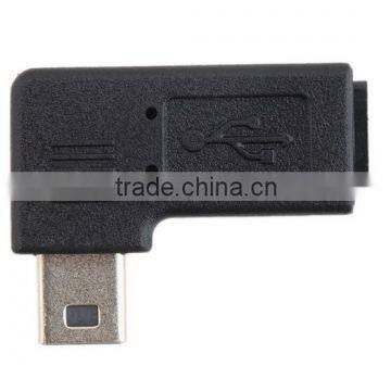 Left Right Angled USB Micro Female Male 90 Degree Angle Adapter Converter photo-3