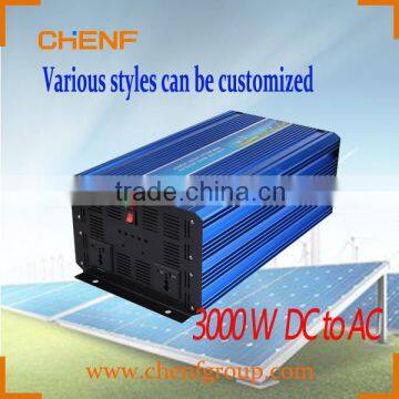 CHENF 3kw High frequency Pure Sine Wave 12V/24V/48V Solar Power Inverter