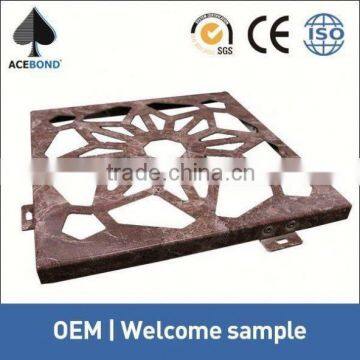 high quality lightweight wall panel with 0.4mm aluminum sheet