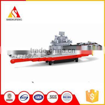 Wholesale AUSINI 1969PCS warship aircraft carrier big blocks toys