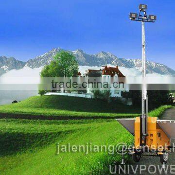 Green Energy trailer solar light tower