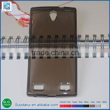 Pudding tpu case for Zte Zmax 2 flexible soft gel cover case