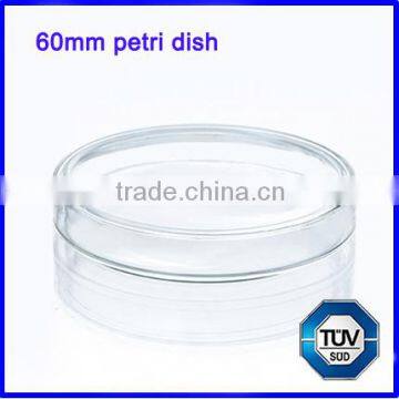 60mm Disposable Lab Glass Quartz Petri Dish photo-3