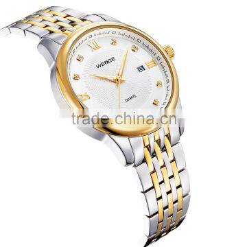 WEIDE WG-93008G-1 Wrist Watches For Couples Wholesale China Supplier Steel Watch