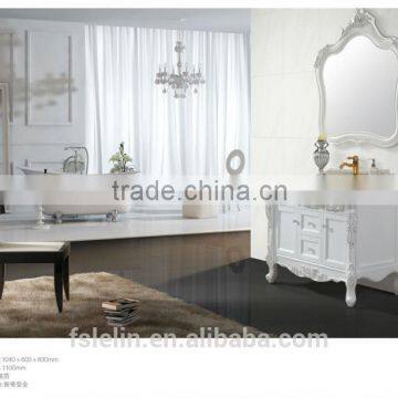 Classical floor standing solidwood bathroom vanity design wash basin vanities LM-9210